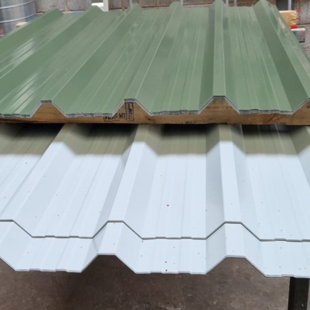 Box profile roof sheets